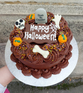 Halloween Delight Buttercream Cake