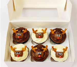 Quirky Reindeer Cupcakes (Collection only)