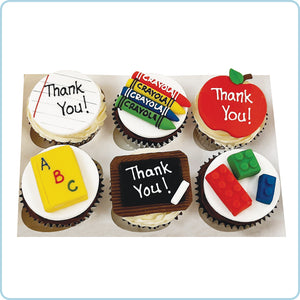 Thank you teacher cupcakes (COLLECTION ONLY)