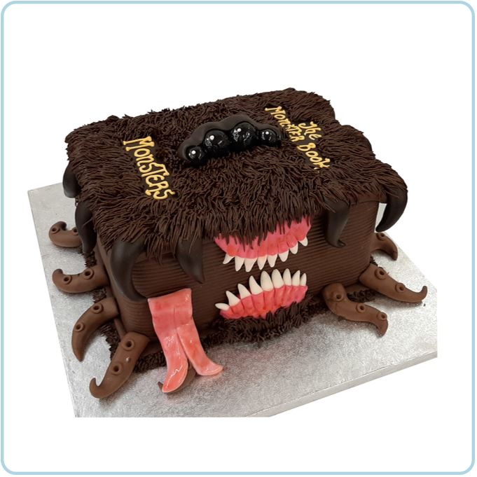 book of monsters cake Monster book – The Cake Shop