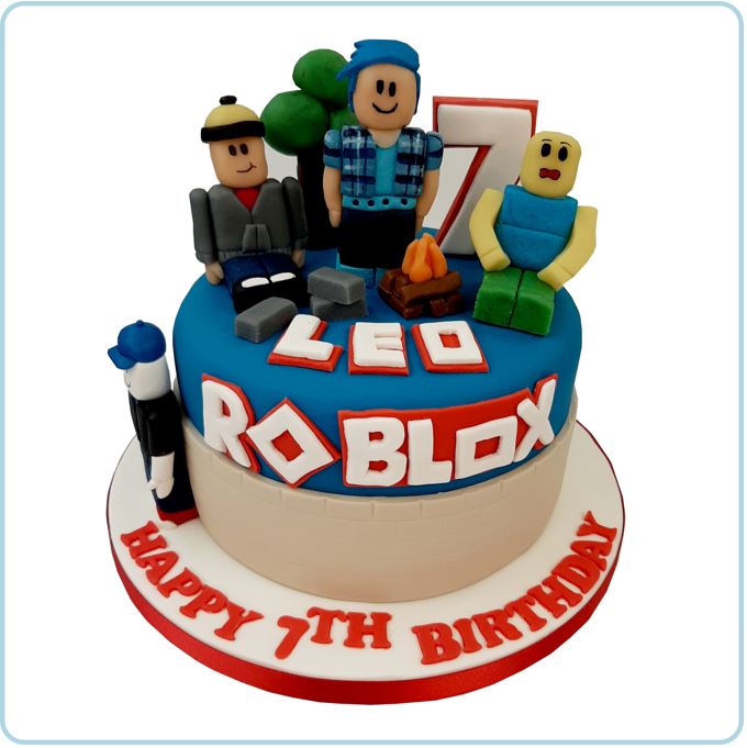 Roblox Birthday Plastic Cake Topper, Roblox Theme Party, personalized –  Decorua