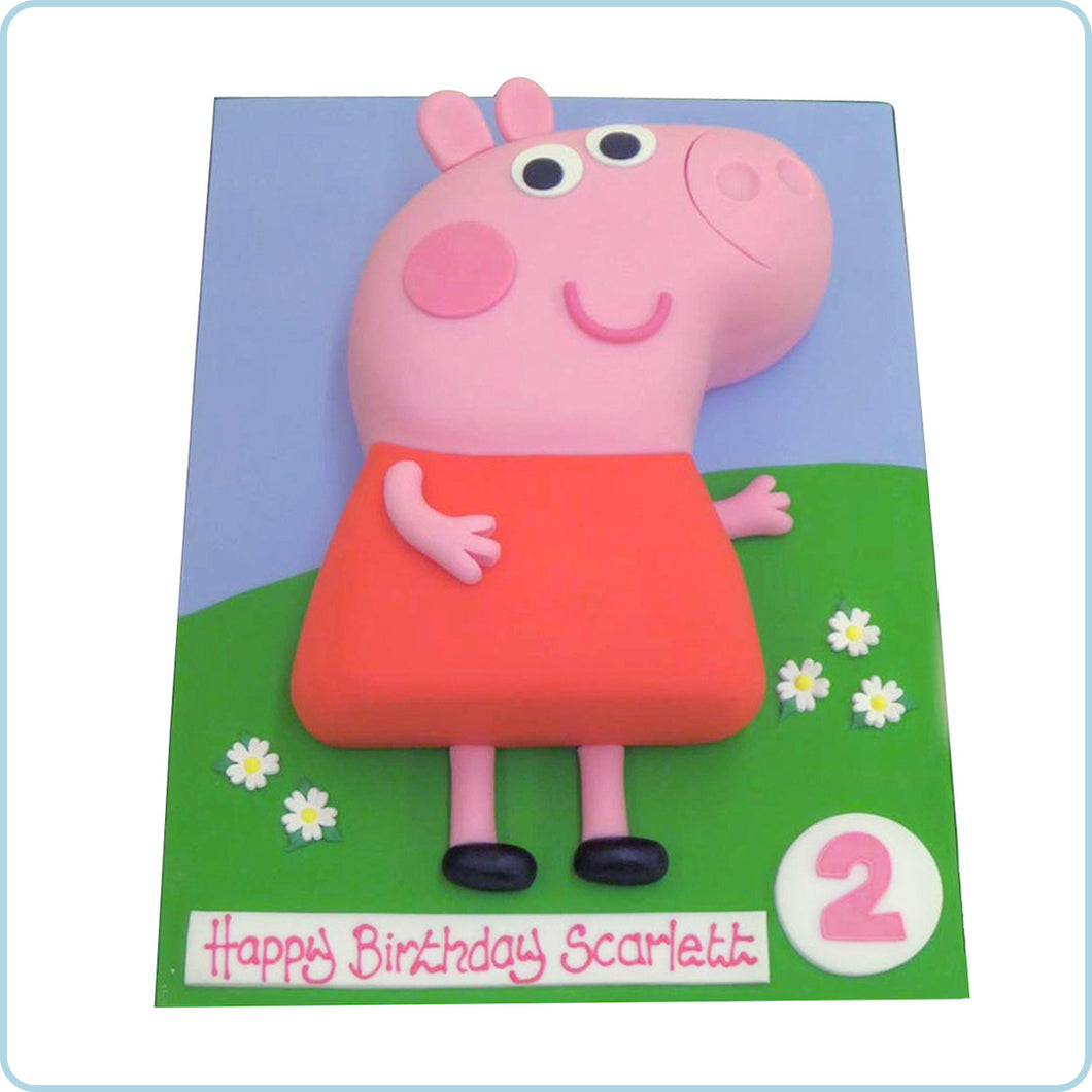 Miss Pig Character Cake