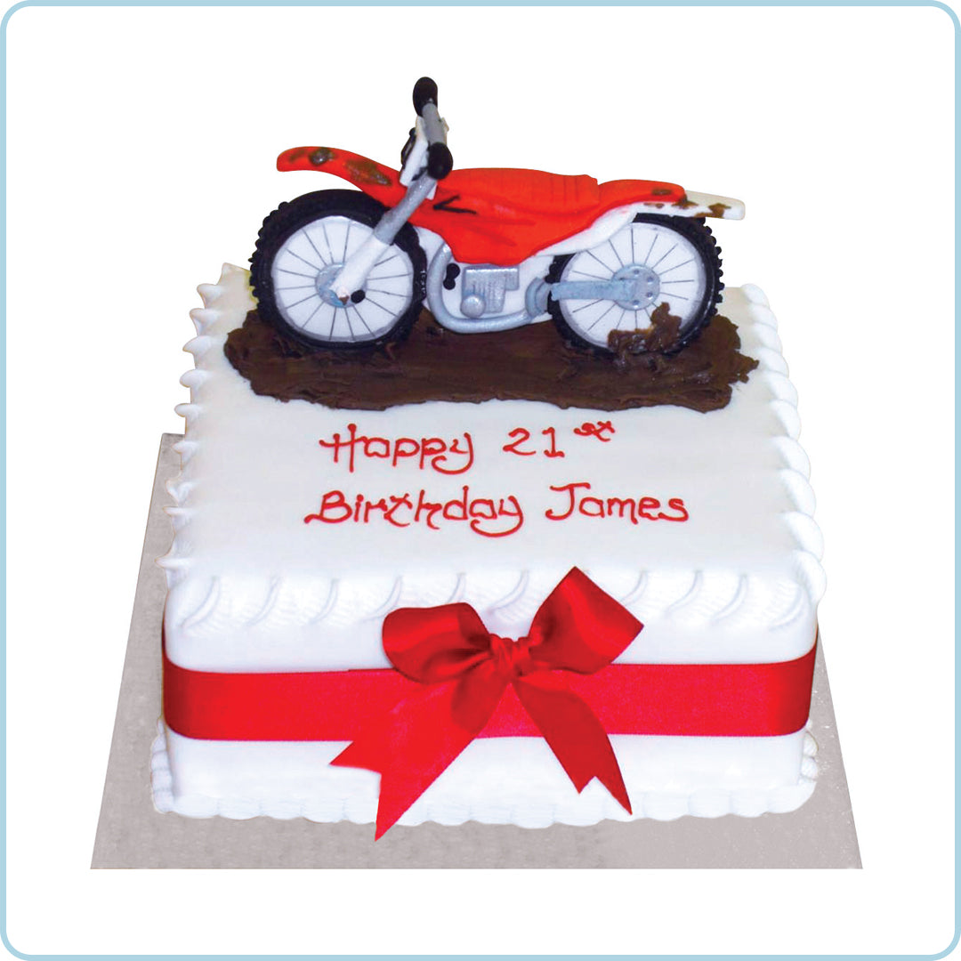 Bike Cycling Silhouette Edible Cake Topper Image ABPID55642 – A Birthday  Place